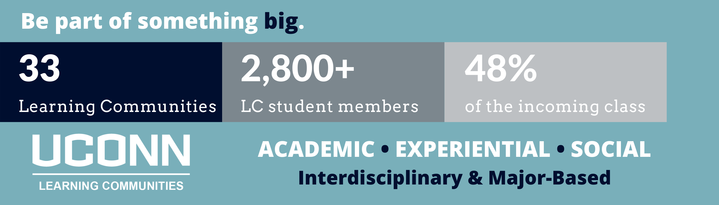 Be part of something big.